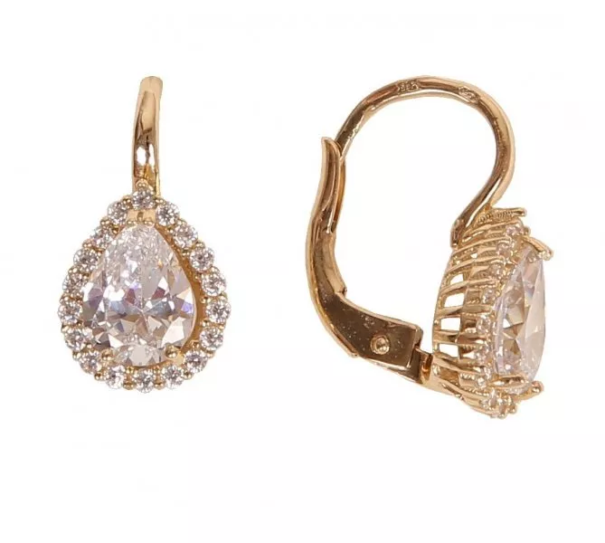 Zlaté náušnice 1301