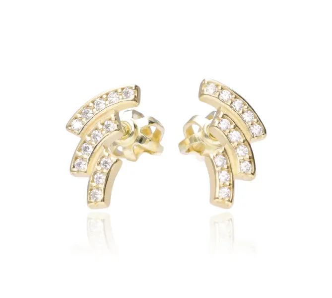 Zlaté náušnice 4432