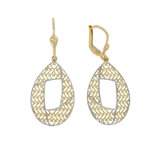 Zlaté náušnice 3699