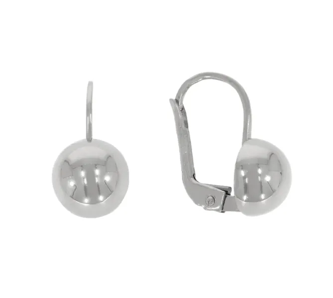 Náušnice z bieleho zlata 4095