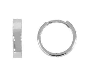 Náušnice z bieleho zlata 3716