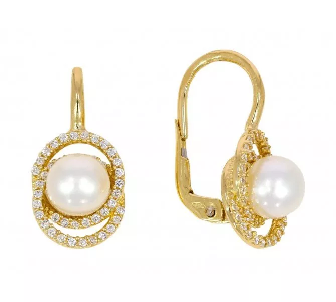 Zlaté náušnice 2176