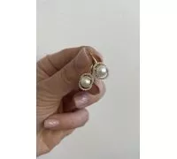 Zlaté náušnice 2176