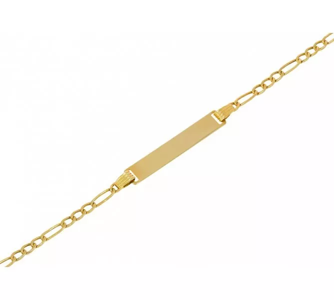 Detský zlatý náramok 722