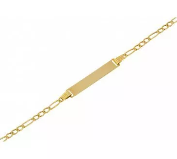 Detský zlatý náramok 722