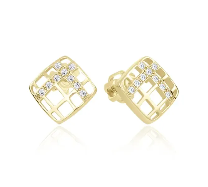 Zlaté náušnice 4438