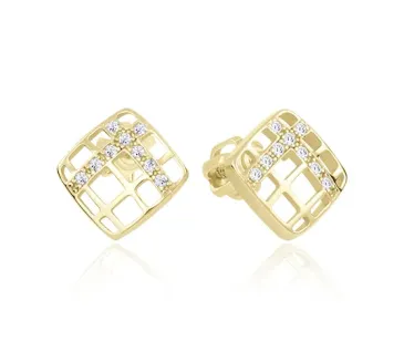 Zlaté náušnice 4438