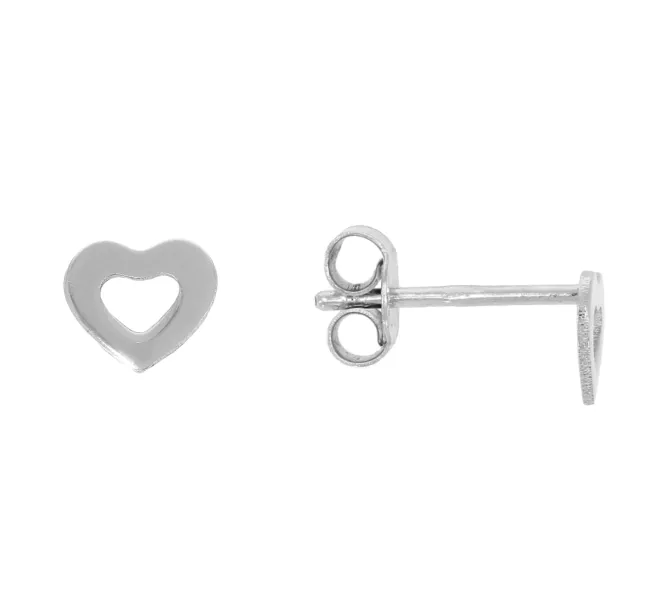 Náušnice z bieleho zlata 3384