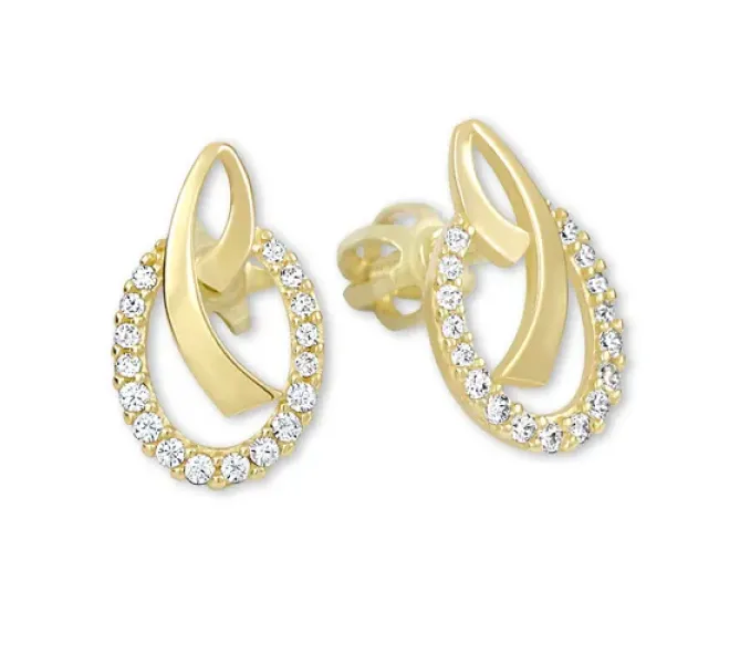 Zlaté náušnice 4442