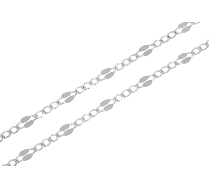 Retiazka z bieleho zlata 1356