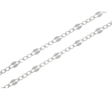 Retiazka z bieleho zlata 1356