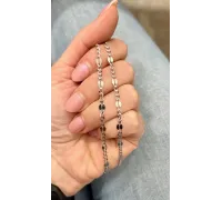 Retiazka z bieleho zlata 1356