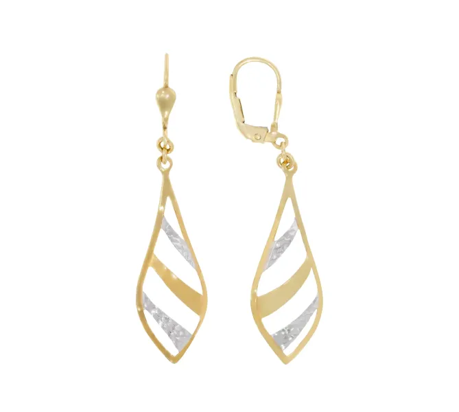 Zlaté náušnice 4100