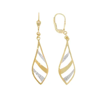 Zlaté náušnice 4100