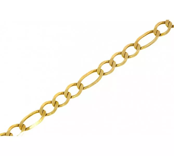 Zlatý náramok Figaro 4,5mm 119