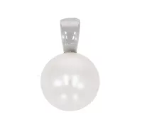Prívesok z bieleho zlata 1356