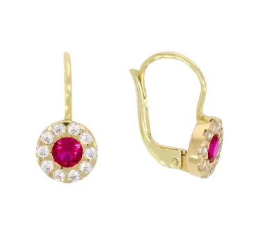 Zlaté náušnice 4443