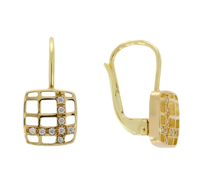 Zlaté náušnice 4444