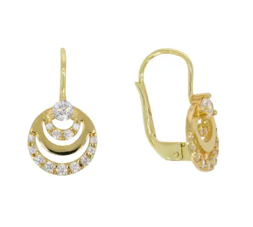 Zlaté náušnice 4445