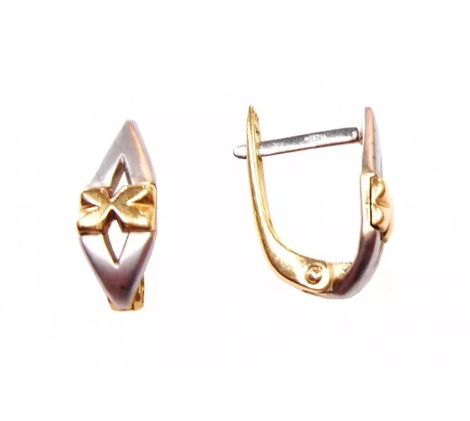 Zlaté náušnice 892