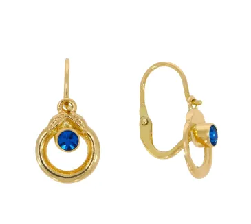 Detské zlaté náušnice 4455