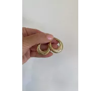 Zlaté náušnice 2233