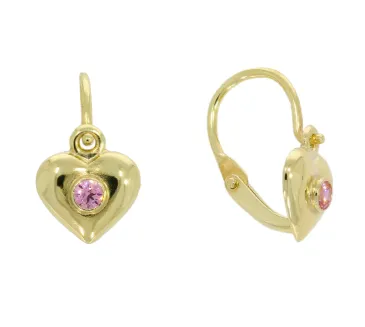 Detské zlaté náušnice 4452