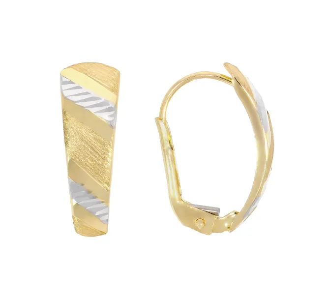 Zlaté náušnice 4106