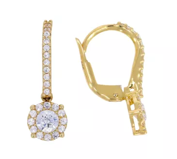 Zlaté náušnice 3735