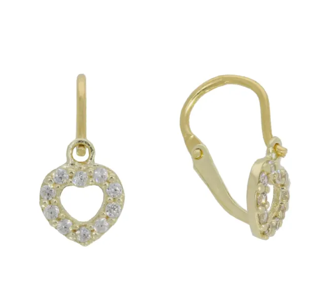 Detské zlaté náušnice 4450