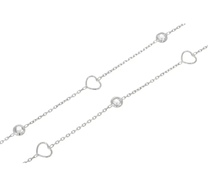 Retiazka z bieleho zlata 1368