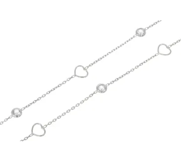 Retiazka z bieleho zlata 1367