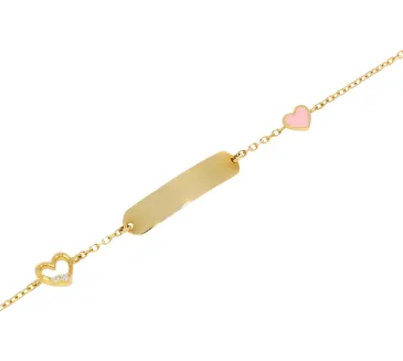 Detský zlatý náramok 1331