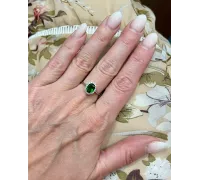 Prsteň z bieleho zlata 2130