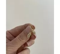 Zlaté náušnice 3399