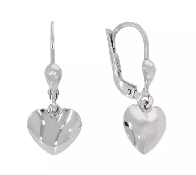 Náušnice z bieleho zlata 3726