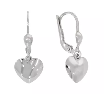 Náušnice z bieleho zlata 3726