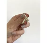 Zlaté náušnice 1639