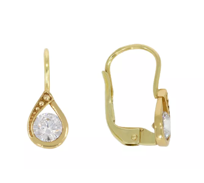 Zlaté náušnice 3405