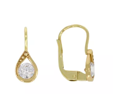 Zlaté náušnice 3405