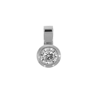 Prívesok z bieleho zlata 1360