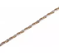 Zlatý náhrdelník a náramok 121