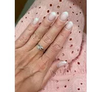 Prsteň z bieleho zlata 1529