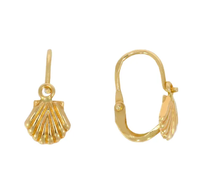 Detské zlaté náušnice 754