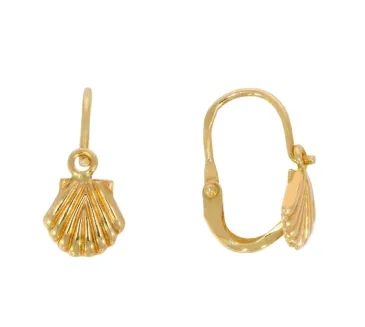 Detské zlaté náušnice 754