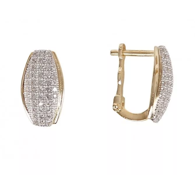 Zlaté náušnice 1660