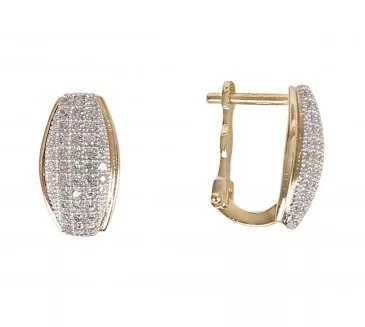 Zlaté náušnice 1660