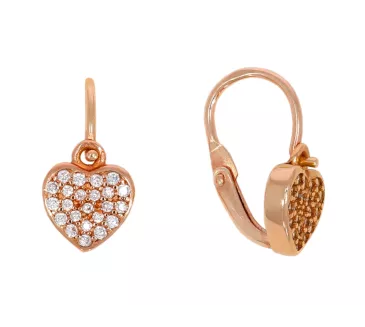 Detské zlaté náušnice 3422