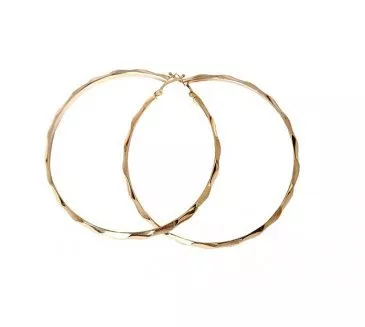 Zlaté náušnice 530