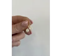 Zlaté náušnice 4112